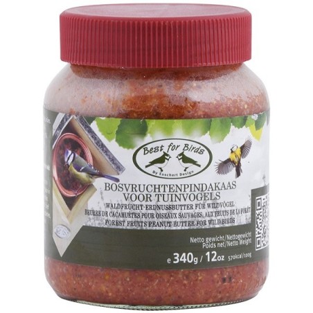 Esschert Design Bosvruchtenpindakaas voor tuinvogels 340gr.