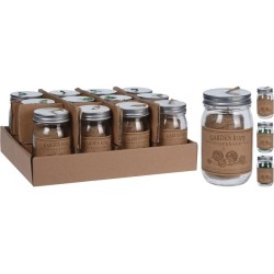 Corde 50m en pot en verre disponible en différentes couleurs