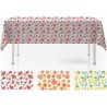 Nappe fruits avec flanelle 130x180cm
