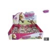 Balle rebondissante Horse Friends avec lumière 6,5 cm