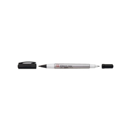Bruynzeel Identipen zwart ds/12st