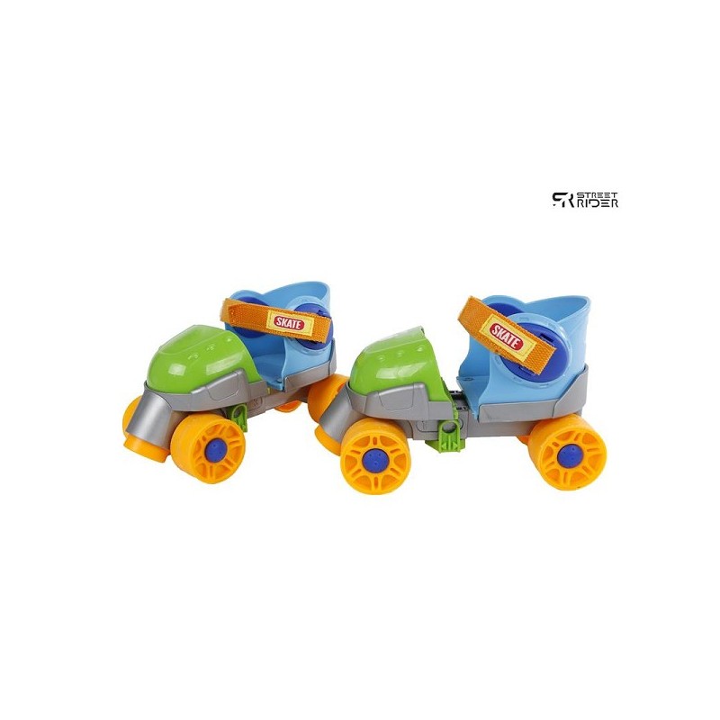 Patins à roulettes junior Street Rider bleu 3 apprendre à patiner les positions mt24-30