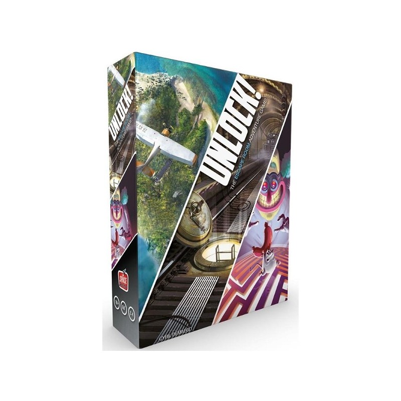 Unlock! Ontsnappingsavonturen kaartspel vanaf 10 jaar 1-6 spelers