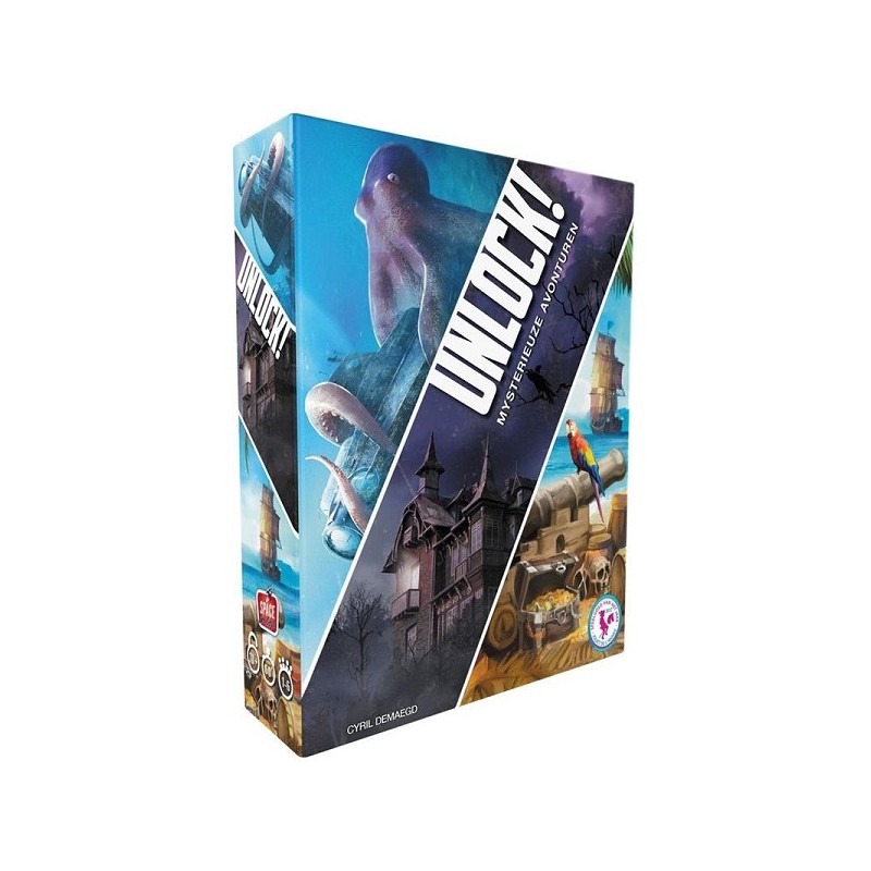 Unlock! 2 Mysterieuze Avonturen kaartspel vanaf 10 jaar 1-6 spelers