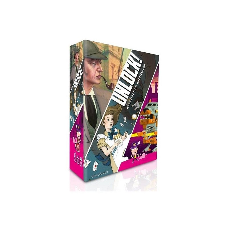 Unlock! 5 Heldhaftige Avonturen kaartspel vanaf 10 jaar 1-6 spelers