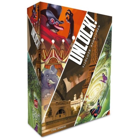 Ouvrir! 6 Jeu de cartes Timeless Adventures à partir de 10 ans Jeu Escape Room 1-6 joueurs