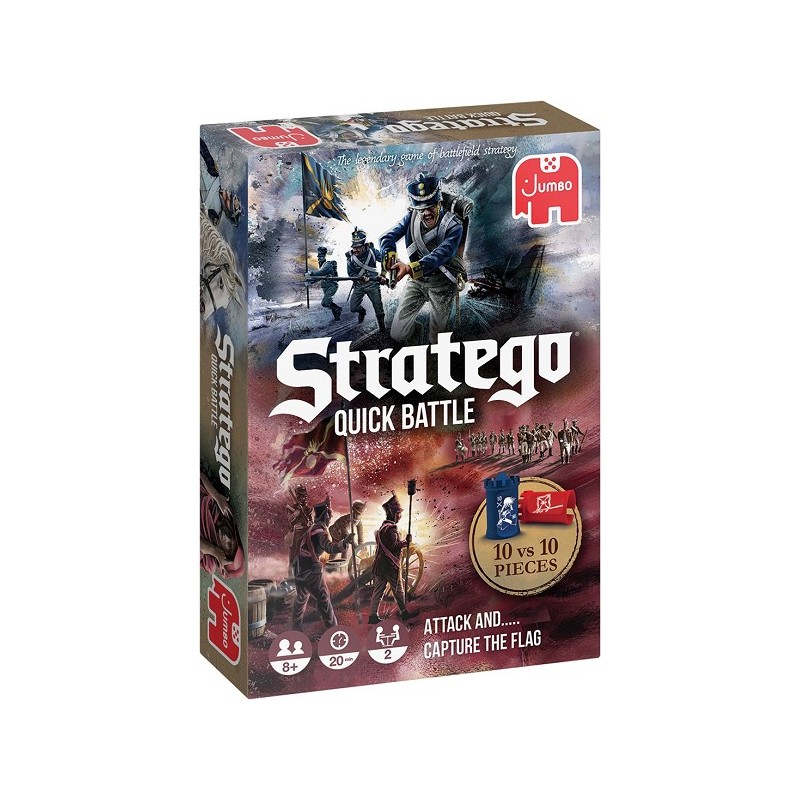 Jeu de société Jumbo Stratego Quick Battle