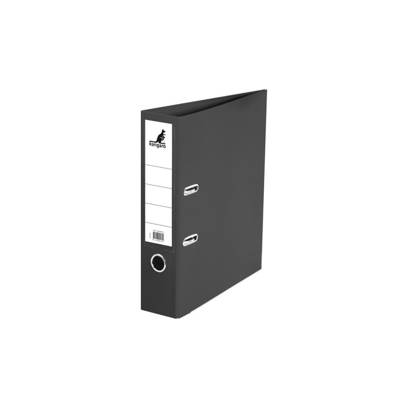 Kangaro Ordner A4 formaat met 2 ring hefboommechaniek 75mm zwart