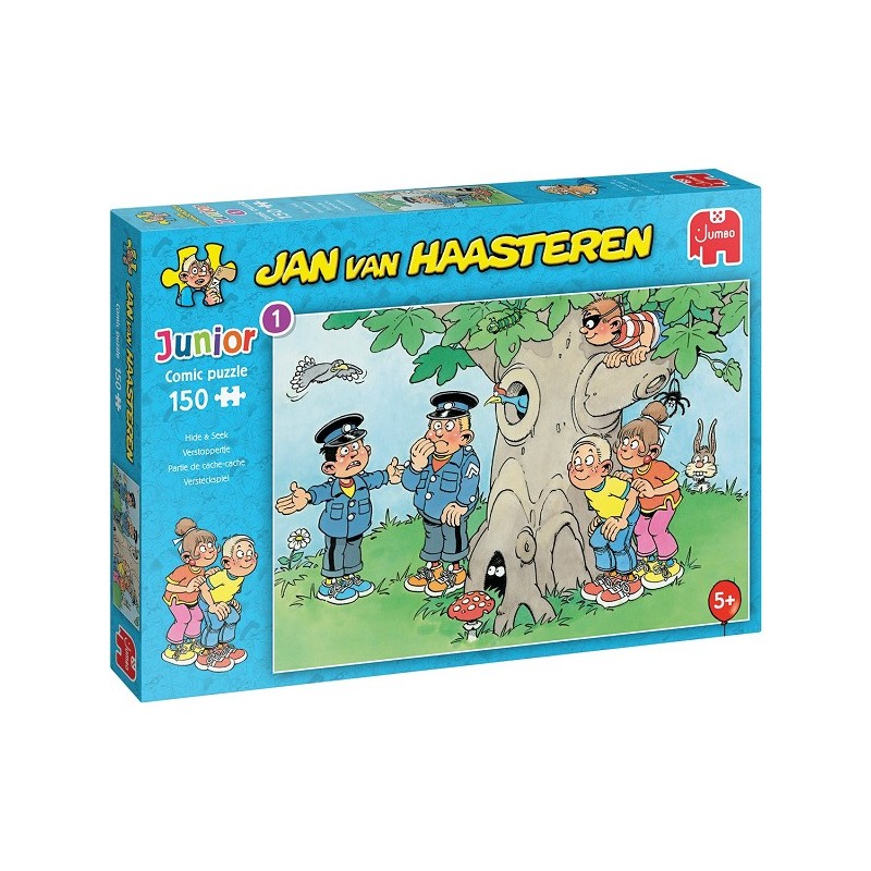 Jumbo Jan van Haasteren Junior puzzel Verstoppertje 150 stukjes