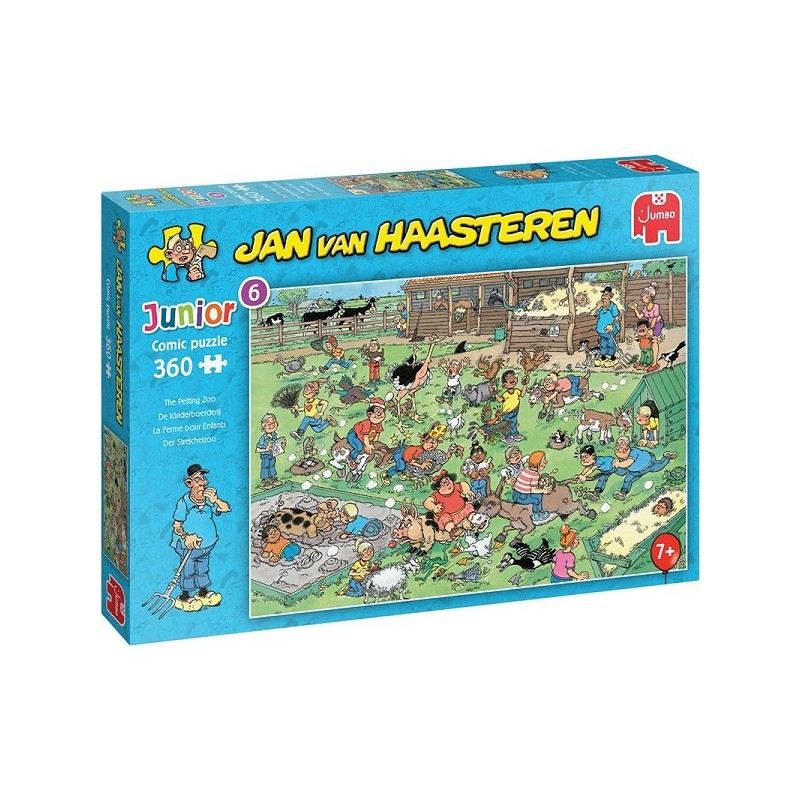 Puzzle Jumbo Jan van Haasteren Junior Le zoo pour enfants 360 pièces