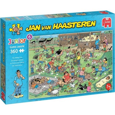 Puzzle Jumbo Jan van Haasteren Junior Le zoo pour enfants 360 pièces
