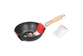 Alpina Wok 20cm met houten steel