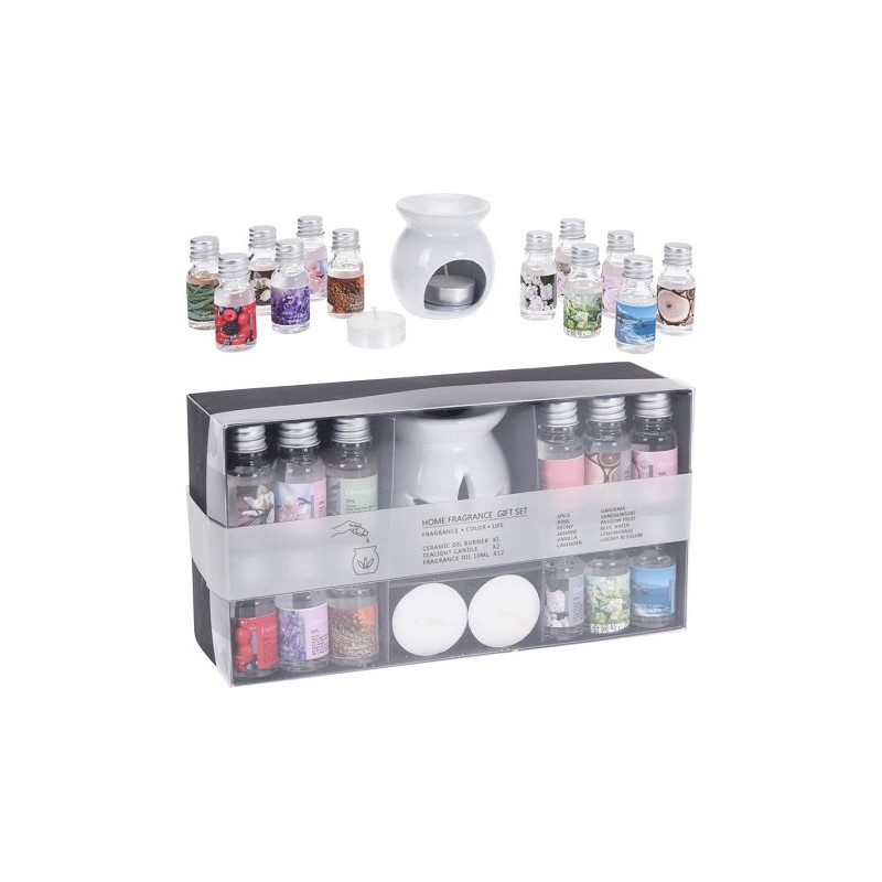 Coffret parfum 15 pièces 13x23,5x7,5cm