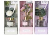 Geurset 80ml Fles met decoratie bloem