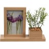 Fotolijst mdf met plantje 19,5x26x7,6cm