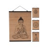 Bamboe wanddecoratie 50cm