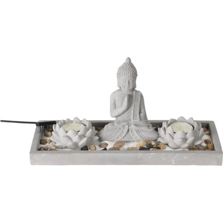 Ensemble de jardin zen Bouddha 29,5x12x7cm