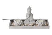 Ensemble de jardin zen Bouddha 29,5x12x7cm