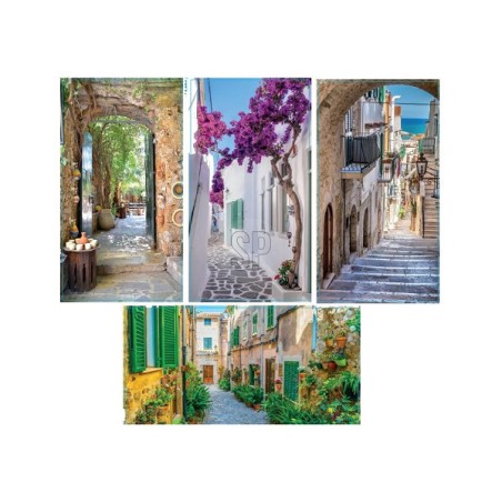 Affiche de jardin 130x70cm avec matériel de montage.