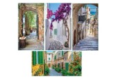 Tuinposter 130x70cm inclusief bevestigingsmatriaal.
