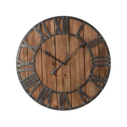 Wandklok romeinse cijfers Ø60cm