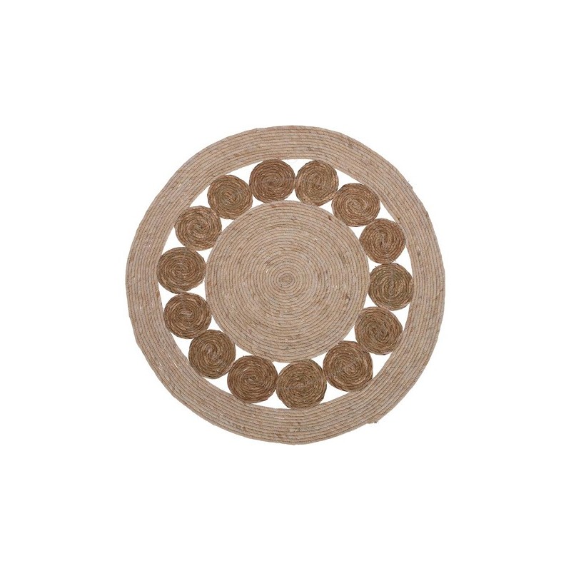 Tapis tressé rond Ø80cm