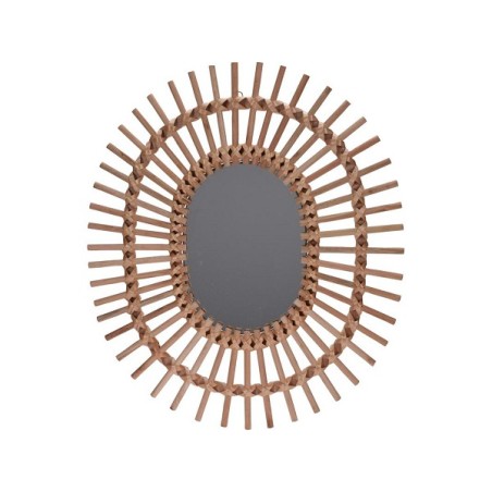 Miroir bois 58x49cm naturel