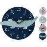 Horloge murale mdf animaux Ø26cm