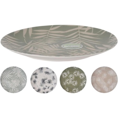 Excellent Houseware Bord plat melamine Ø25cm