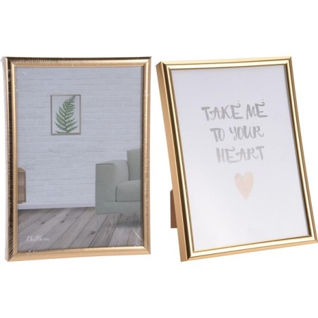 Cadre photo 13x18cm doré