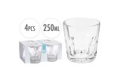 Excellent Houseware Ensemble de verres à boire 4 pièces 25cl