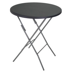 Party tafel inklapbaar Ø95x110cm grijs