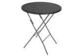 Table de fête pliable Ø95x110cm gris