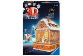 Ravensburger 3D puzzel Gingerbread house 216 stukjes LED