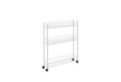 Metaltex Fino voorraadwagen op wielen 3-laags 56x16x72cm
