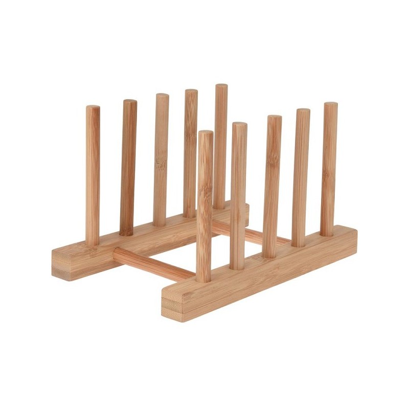 Support assiette bambou 20x12,5cm