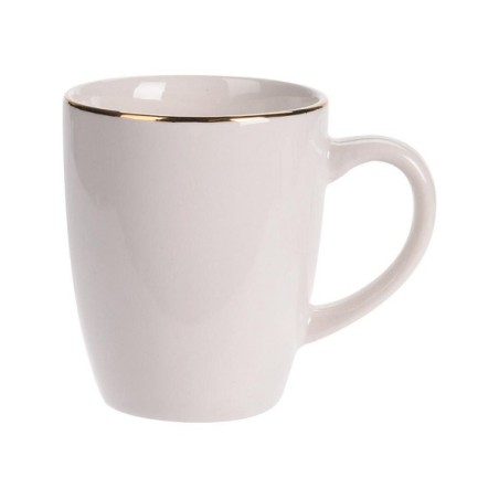 Tasse porcelaine bord doré 200ml