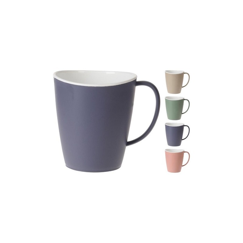 Gobelet bicolore plastique 350ml