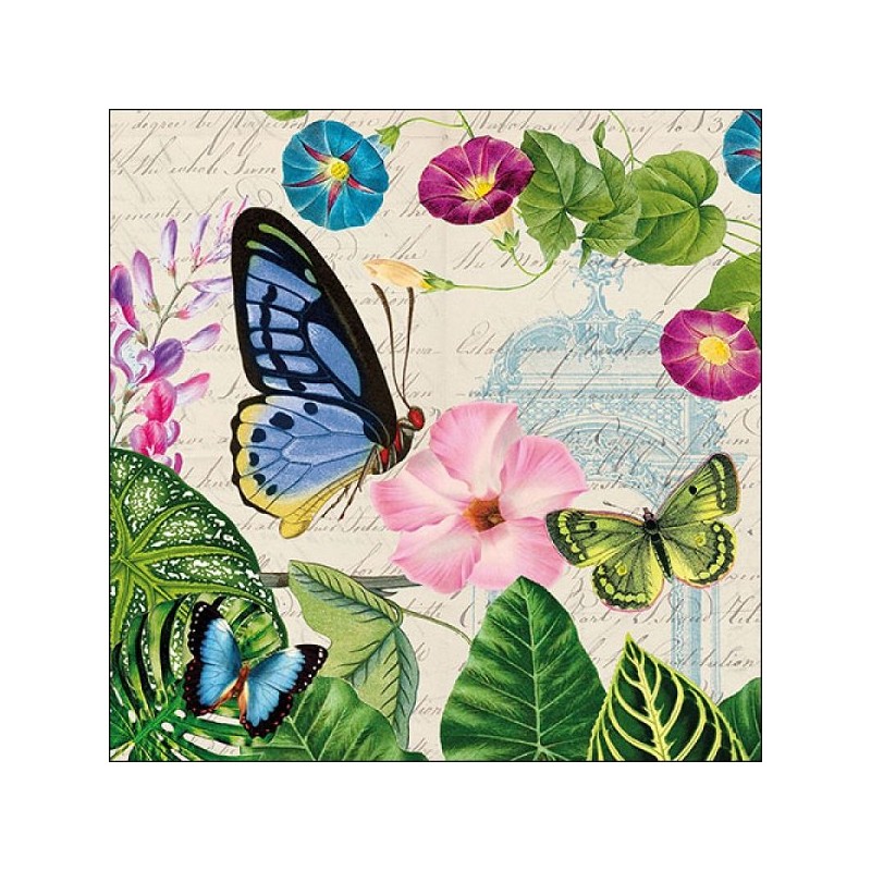 Ambiente Servetten 33x33cm Romantic Pure 20 stuks