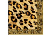 Ambiente Servetten 33x33cm Leopard Ornament 20 stuks