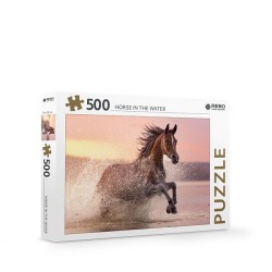 Rebo Cheval dans l'eau - puzzle 500 pièces
