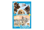 Rebo Baby animals - puzzel 2 x 24 stukjes