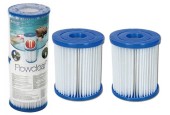 Cartouche filtrante Bestway Flowclear Type II, pack de deux