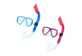 Bestway HydroSwim duikbril+ snorkel set Blackstripe assorti kleur