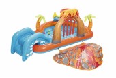 Piscine de jeu Bestway Lava Lagoon Playcenter 265x265x104cm