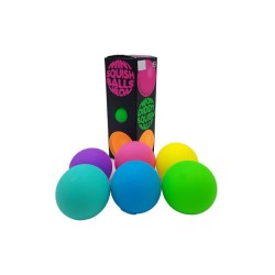 John Toy Neon Squize balle 50mm lot de 3 pièces