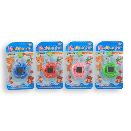 Tamagotchi animal drôle sur carte 18x10,5x 2,5 cm