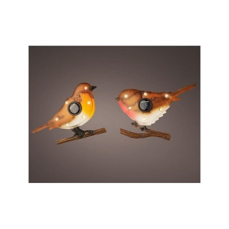 Lumineo LED Oiseau solaire L4,5-L18-H13cm