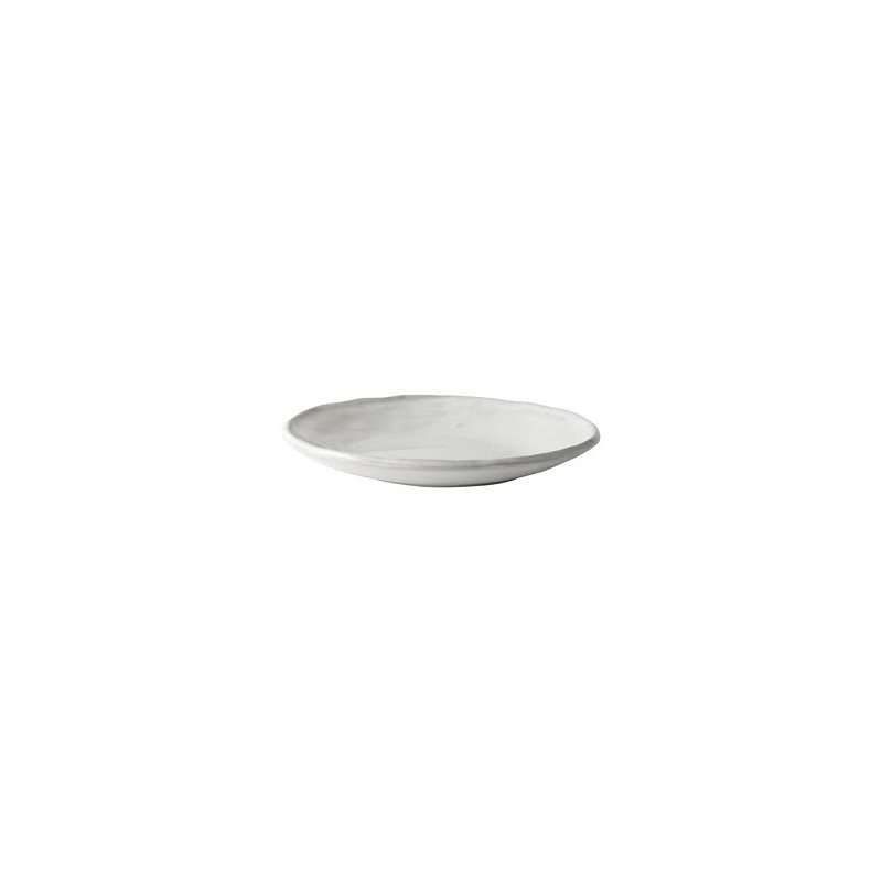 Dutch Rose Organic bord Ø17cm wit doos a 4 stuks