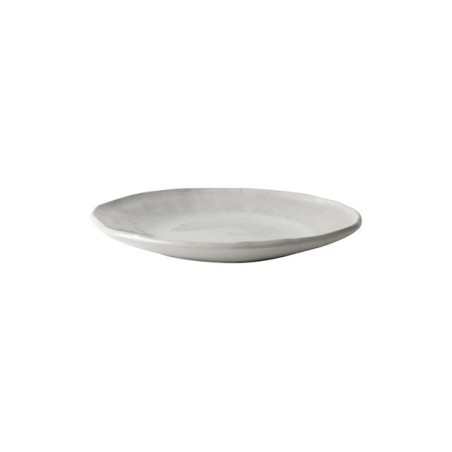 Dutch Rose Organic bord Ø21,5cm wit doos a 4 stuks